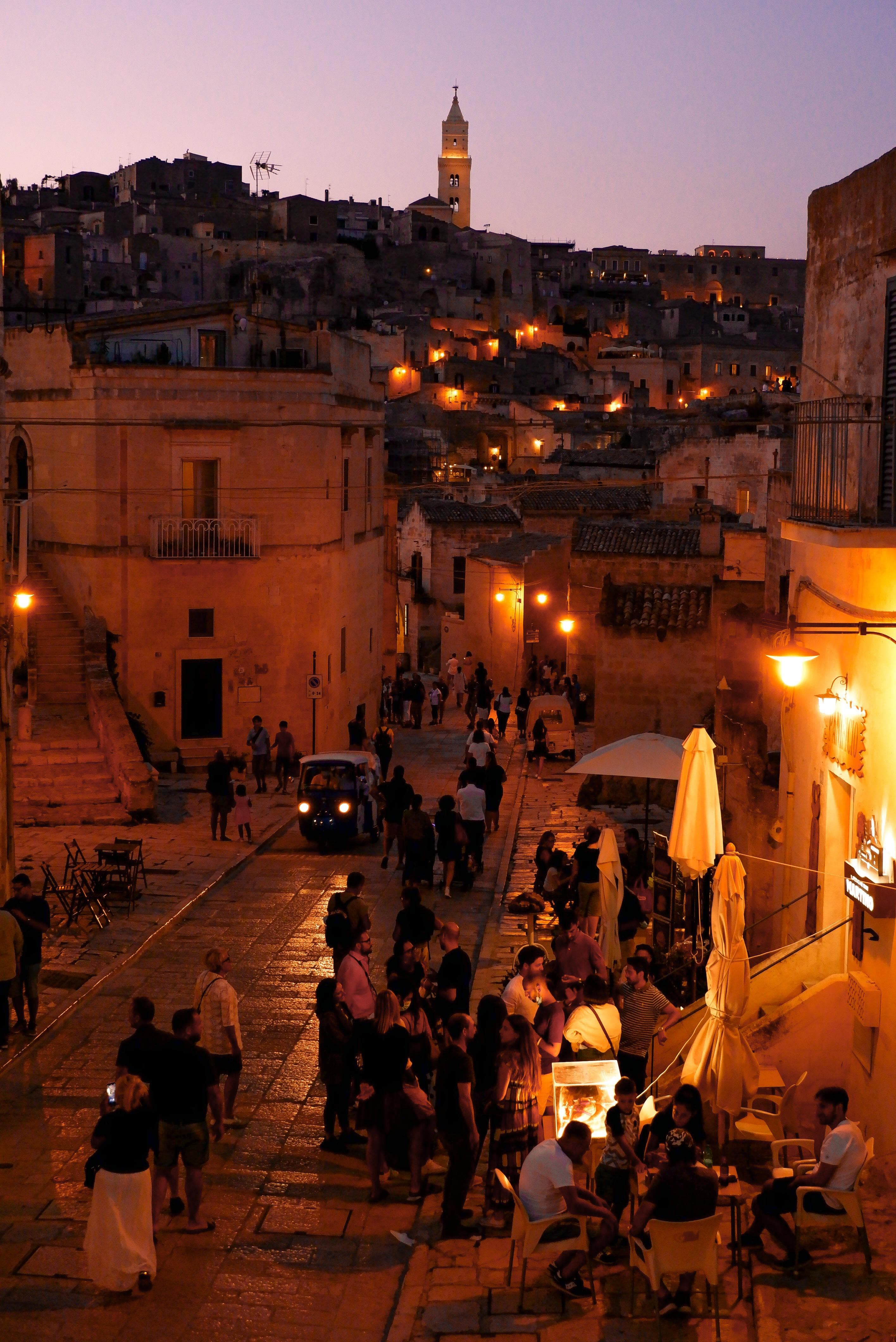 Matera di sera